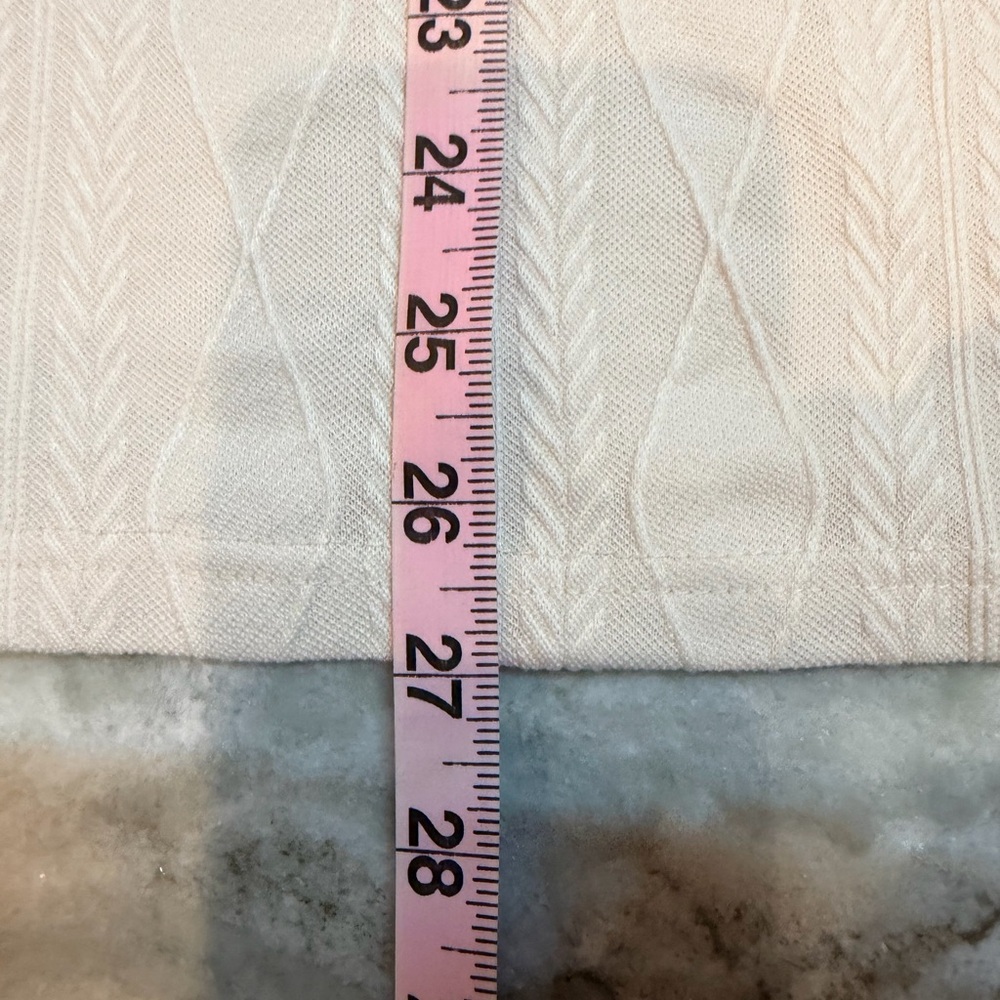 Classic Wear Blush Textured Long Sleeve Top XXL Soft Knit - Picture 10 of 11